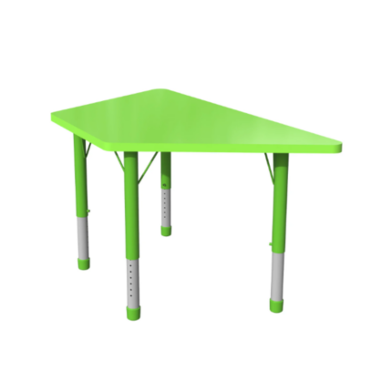 Регулируема двойна модулна маса ТРАПЕЦ - Зелен