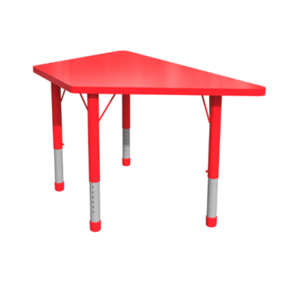 Регулируема двойна модулна маса ТРАПЕЦ - Червен