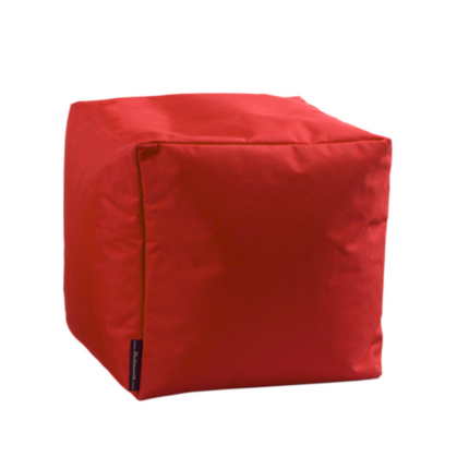 Пуф МИКИ - Червен, промазка